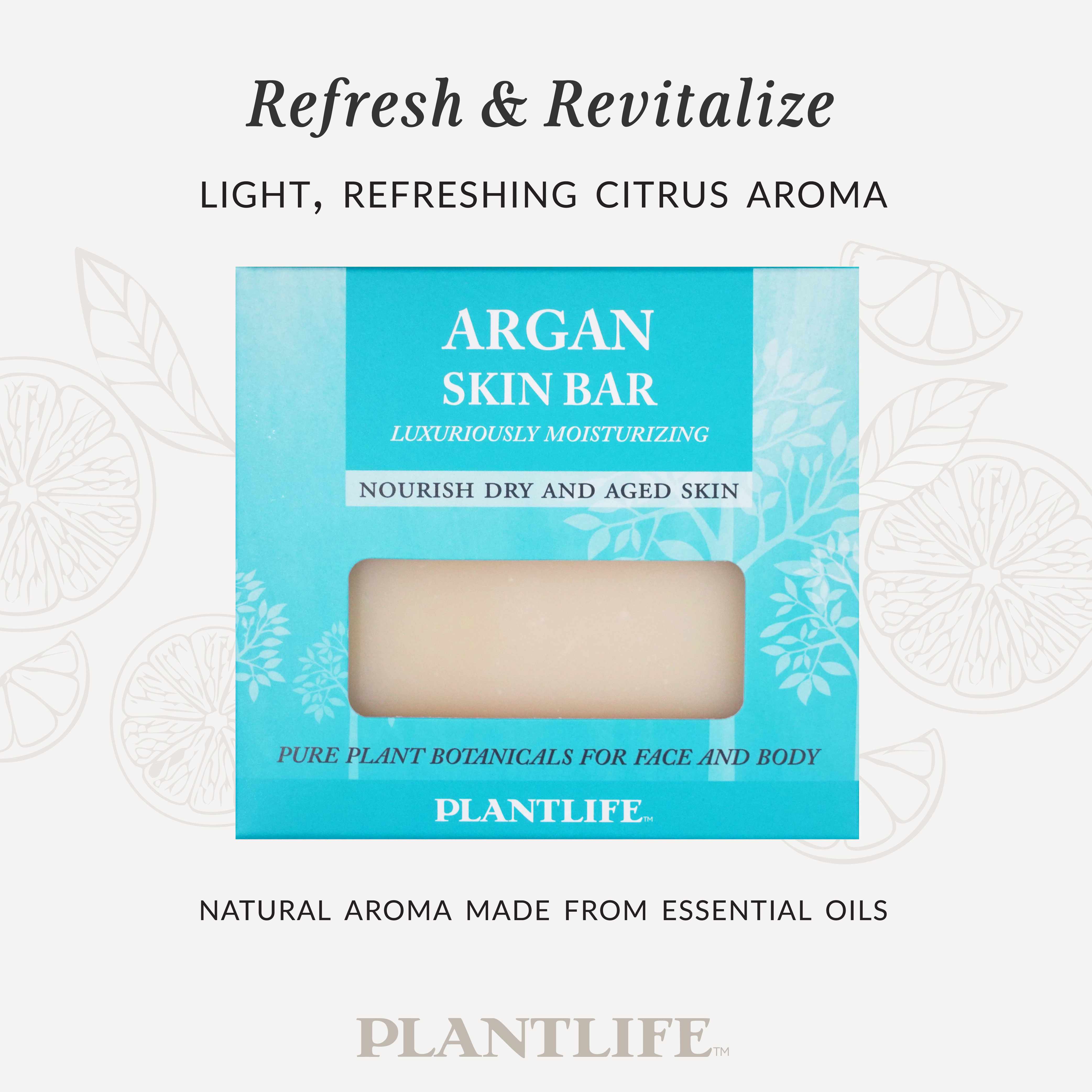 Plantlife Argan Aromatherapy Skin Bar