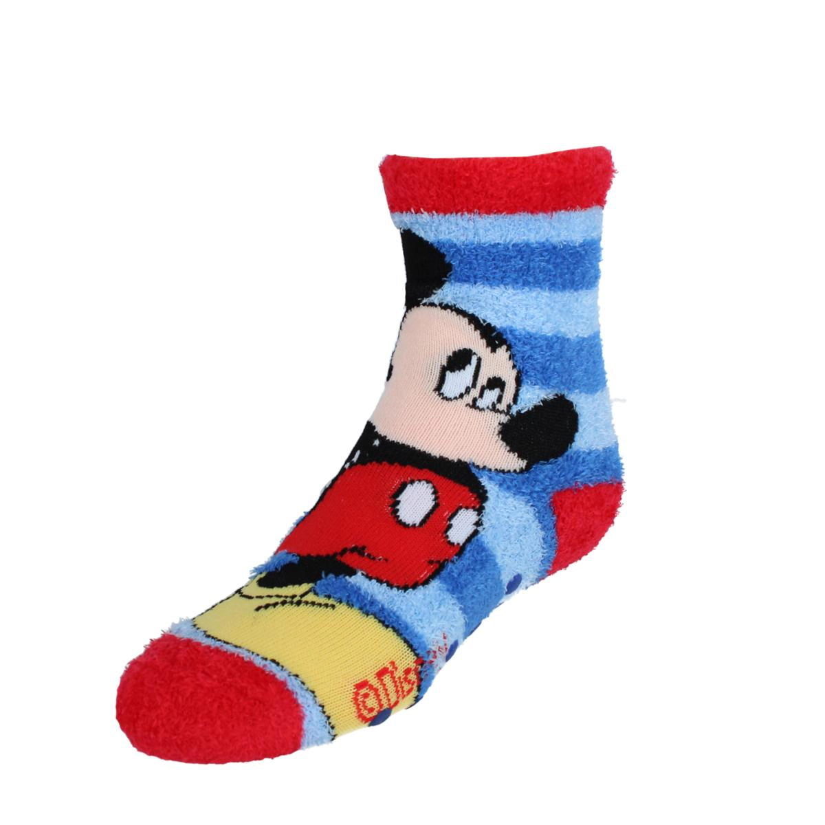 Textiel Trade Kid's Disney Mickey Mouse Fun Day Fluffy Socks (2 Pack)