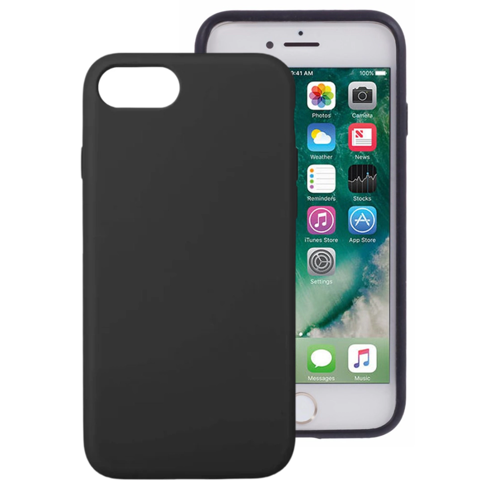 Qixxronics for iPhone 7 plus / iPhone 8 Plus Silicone Case Protective Phone Cover Mobile Cellphone Case
