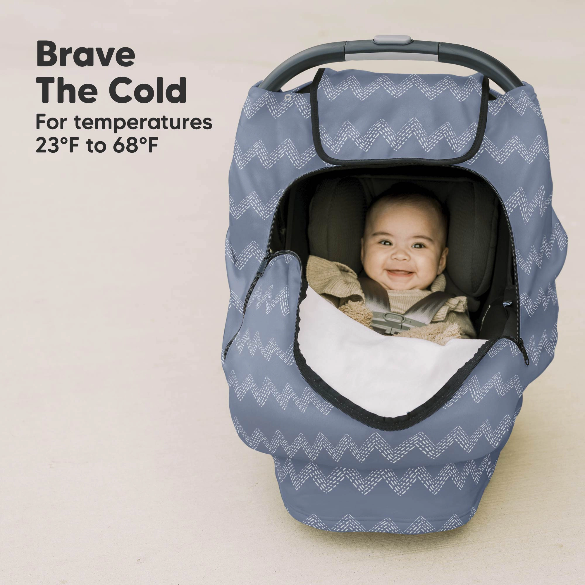 KeaBabies Warmzy Baby Car Seat Cover