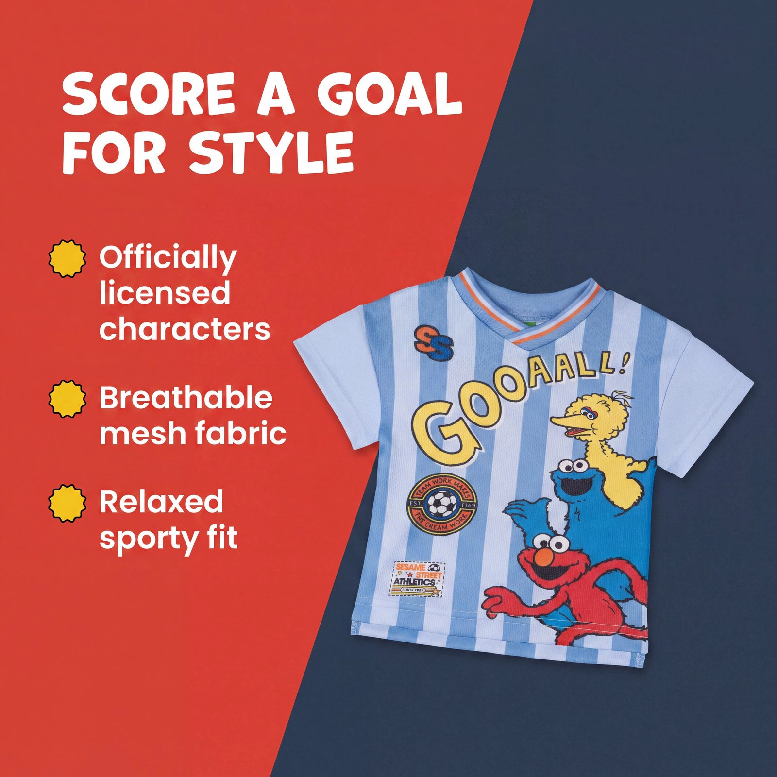 Sesame Street Boys' Athletic T-Shirt