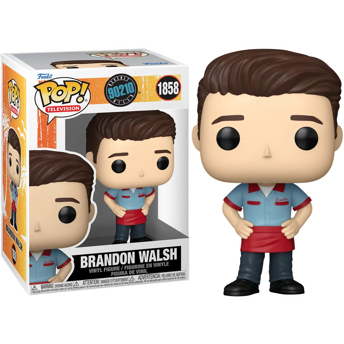 Funko Pop! Beverly Hills 90210: Brandon Walsh #1858