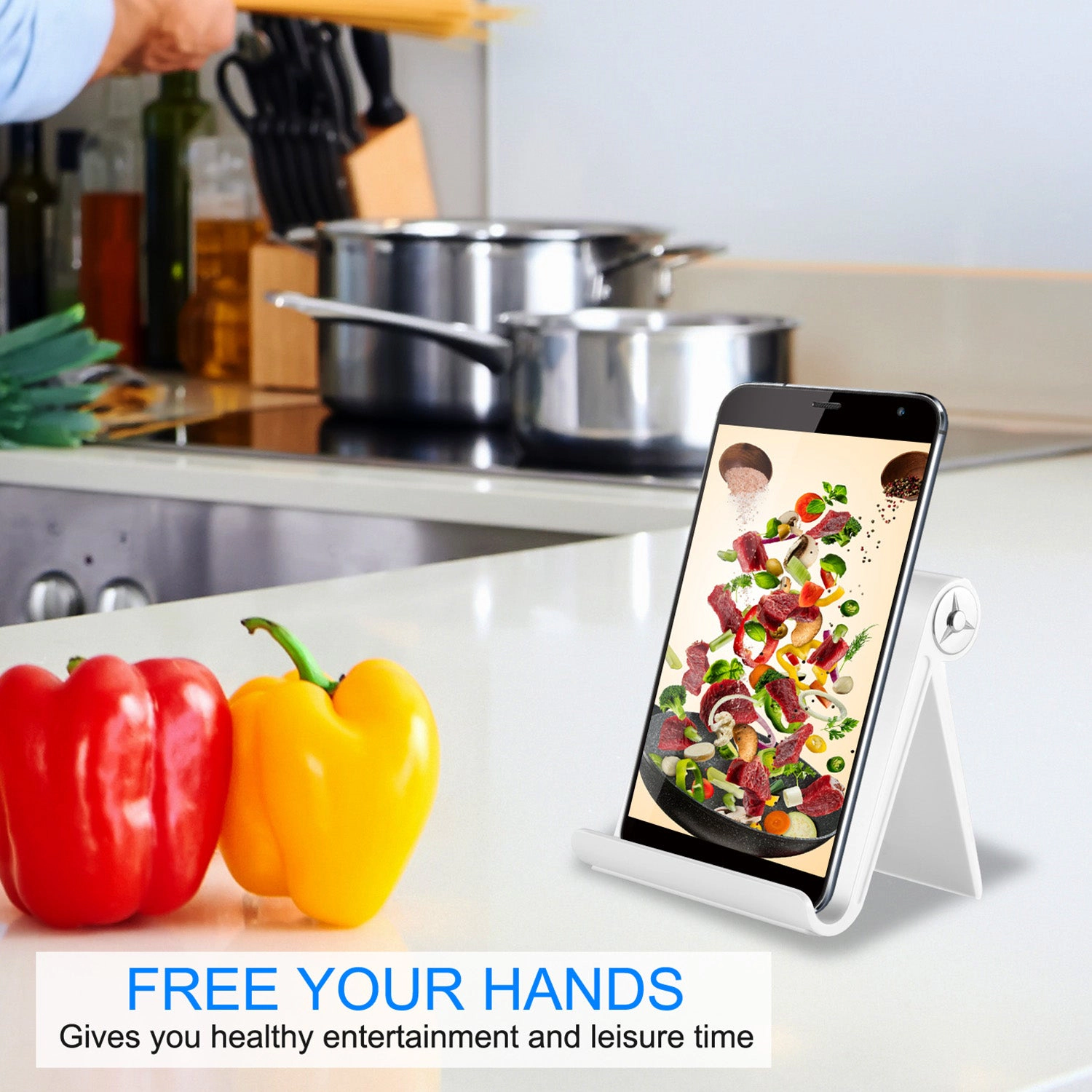 GBruno Adjustable Desktop Phone And Tablet Stand