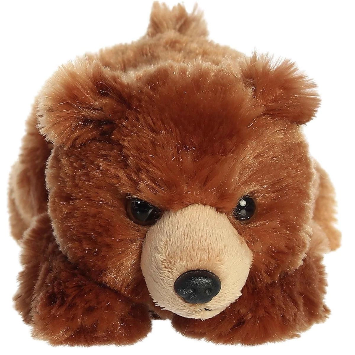 Aurora Mini Flopsie Grizzly Bear 8-Inch Stuffed Animal Plush