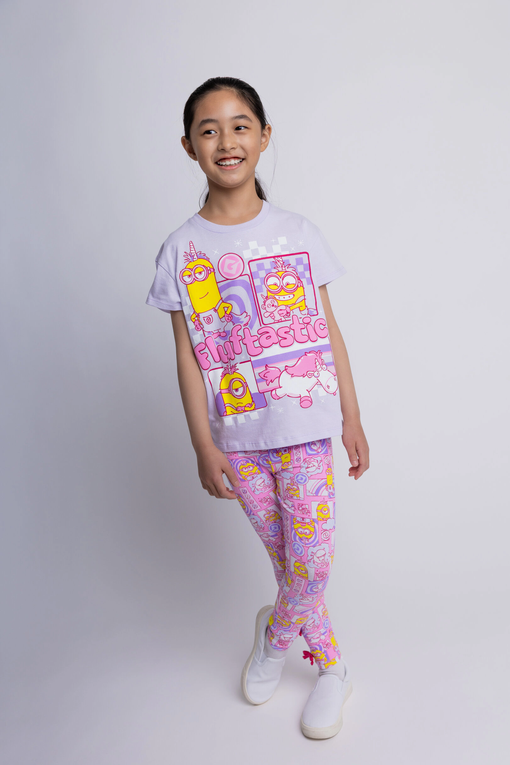 Minions Girls' 2-Piece T-Shirt and Leggings Set