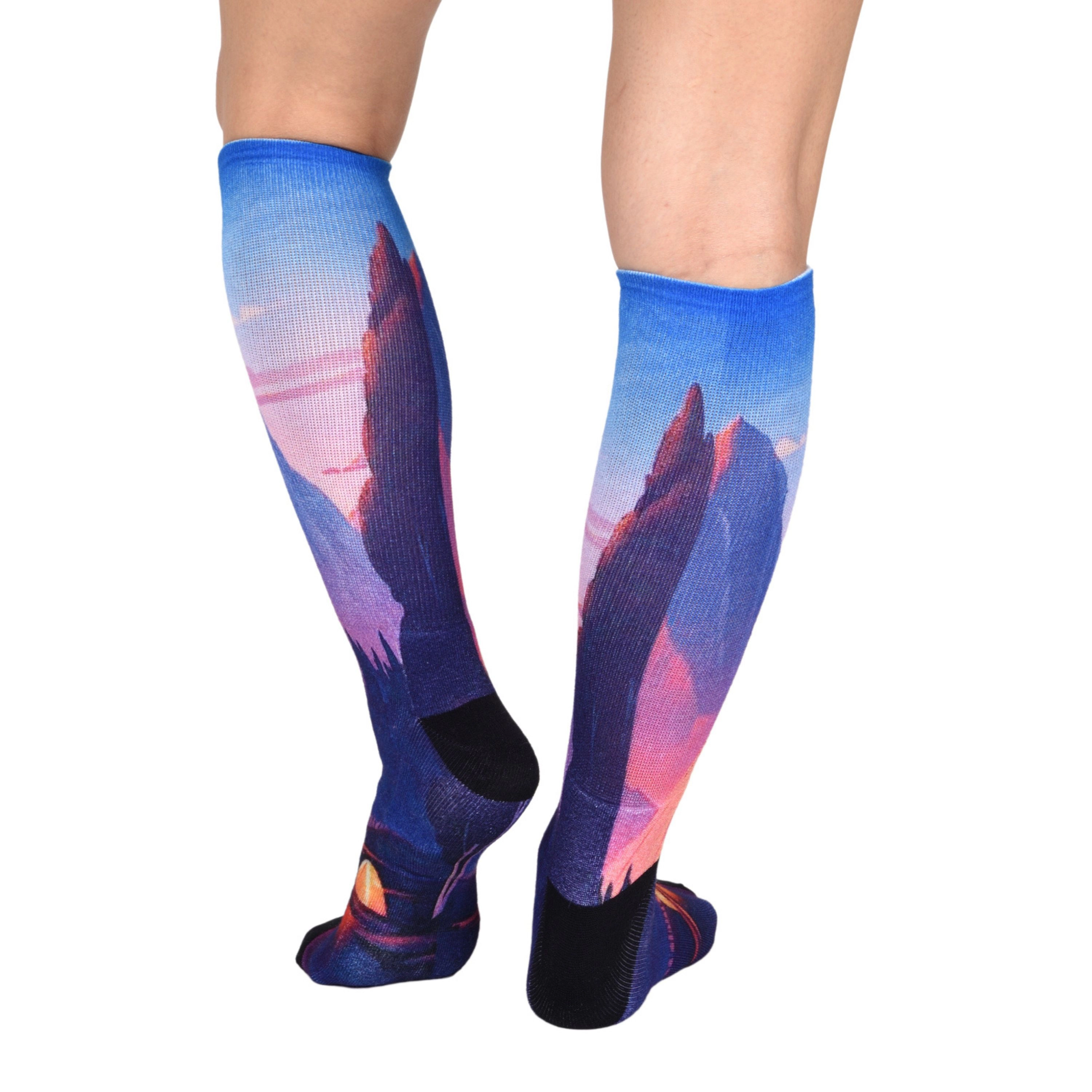Wear Sierra Men's Pair Pack Knee-High Socks