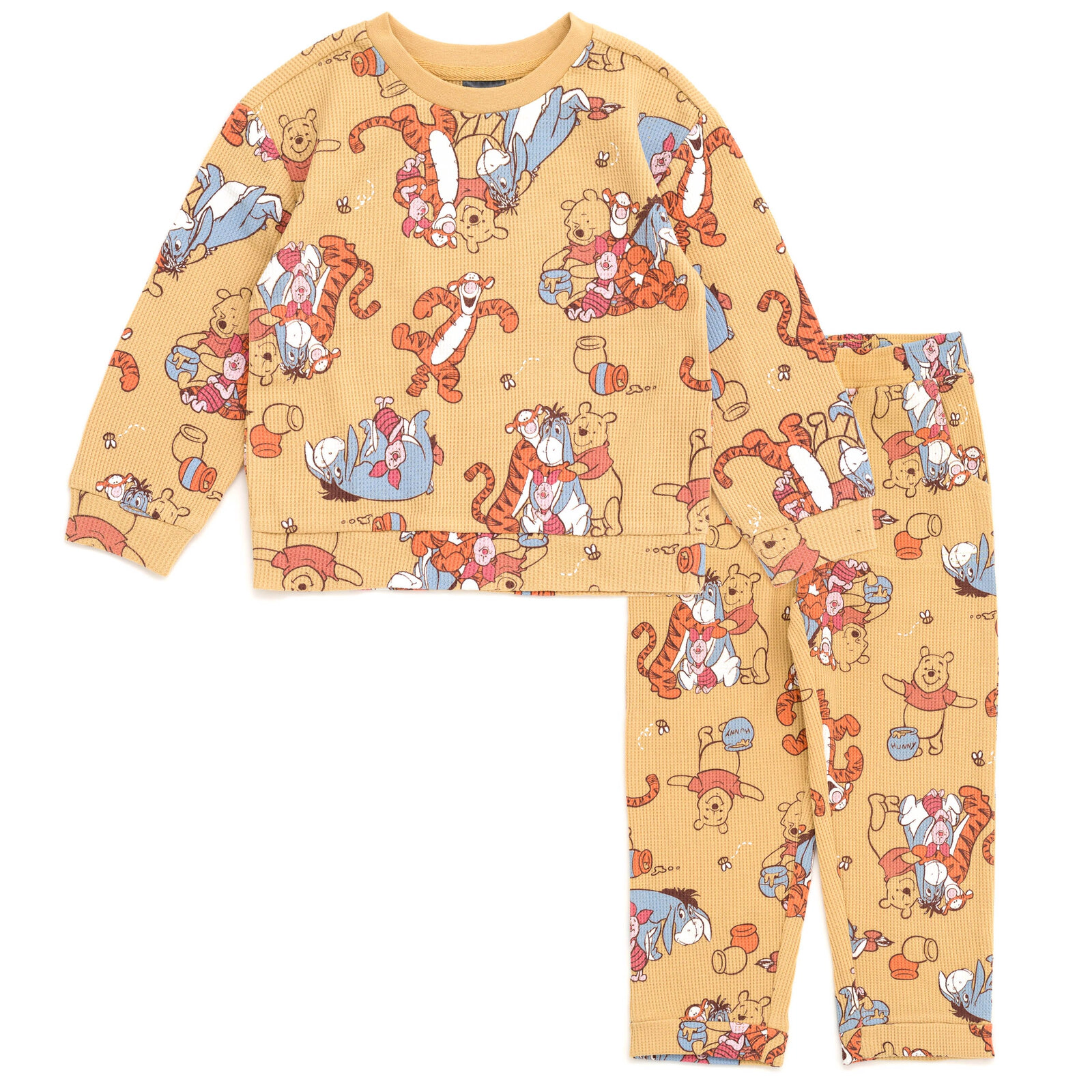 Disney Winnie the Pooh Boys' 2-Piece Sweatshirt and Pants Set