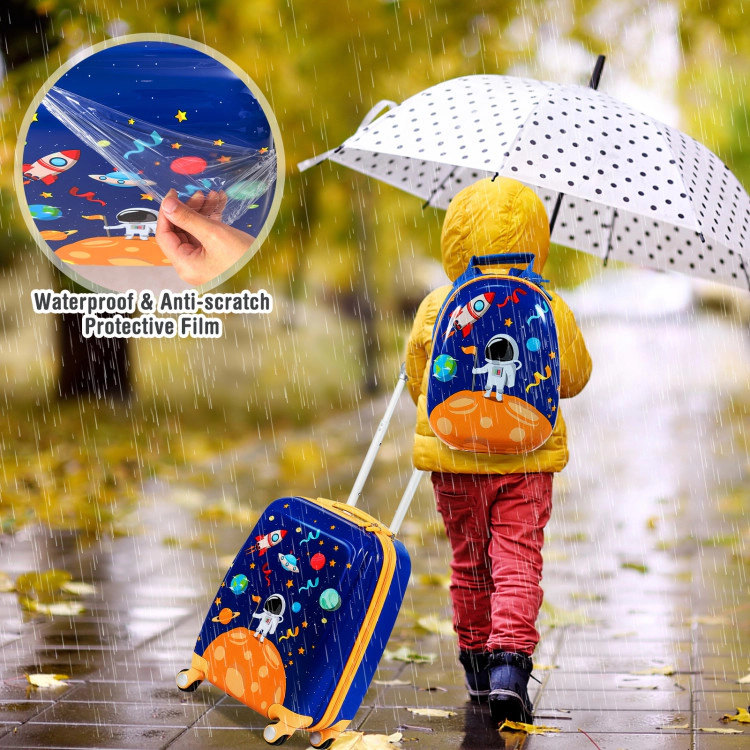 Hivvago Kids Suitcase and Backpack Set