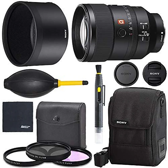 Sony FE 135mm f/1.8 GM: Lens (SEL135F18GM) + AOM Starter Bundle