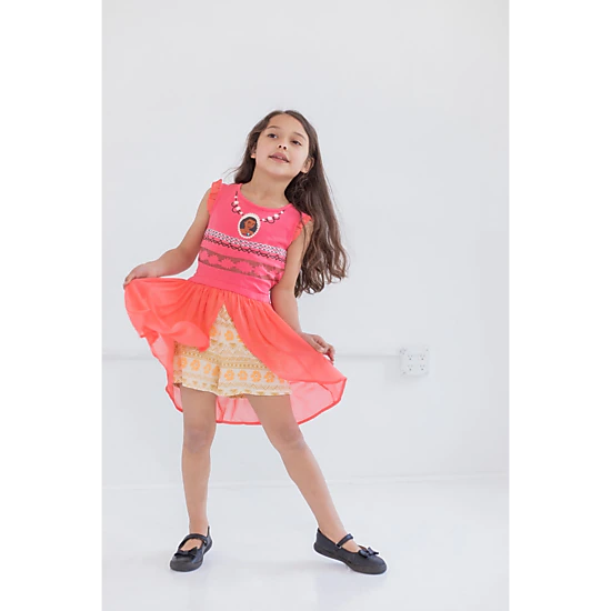 Disney Princess Girls' Cosplay Skirt Overlay Romper