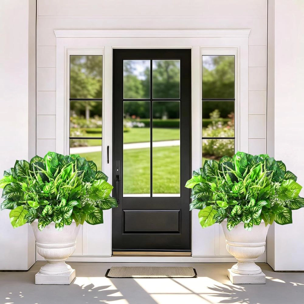 Majestic Crafters 12 Pieces Artificial Garden Greenery Bundle