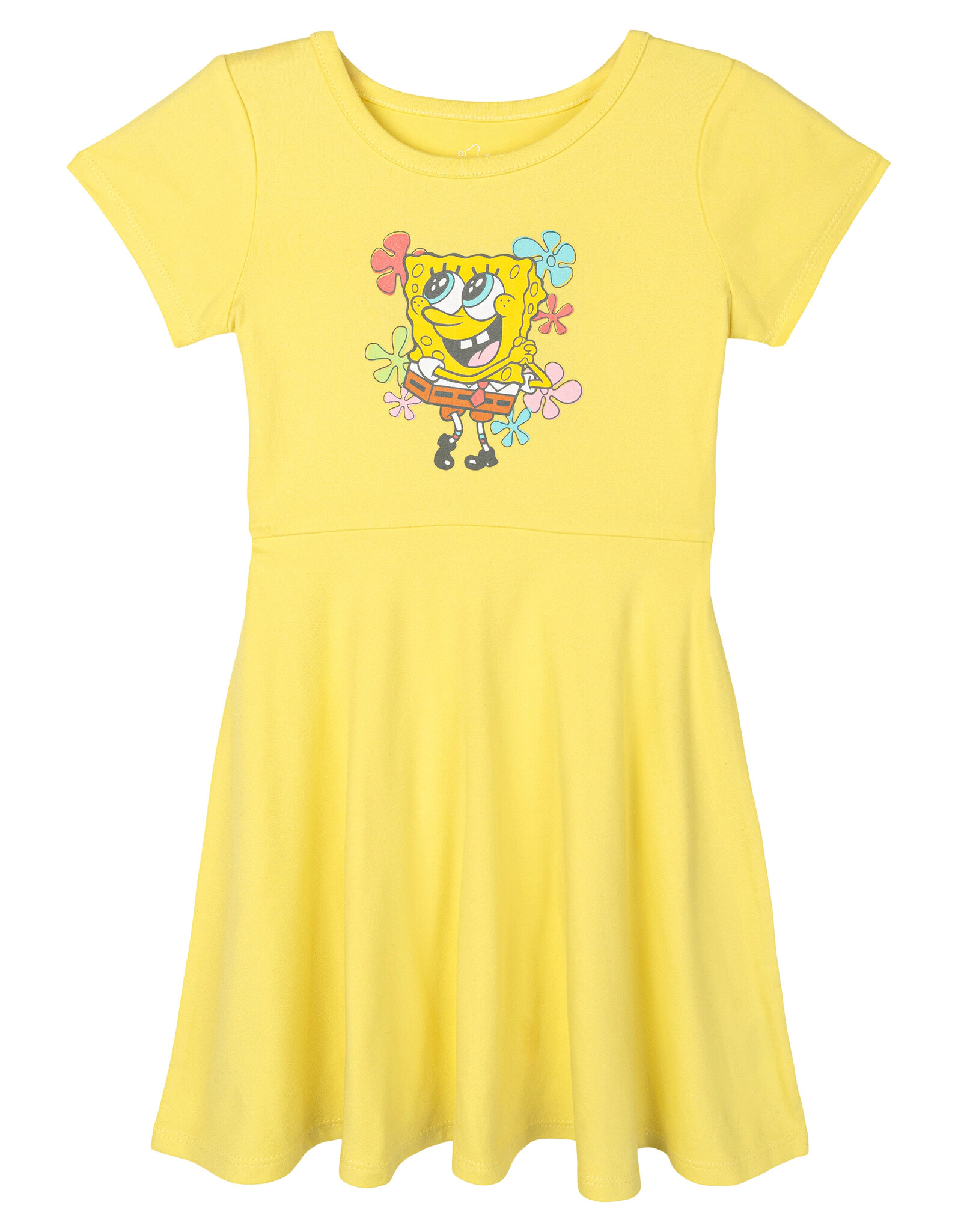 SpongeBob SquarePants Girls' 2-Pack Skater Dresses