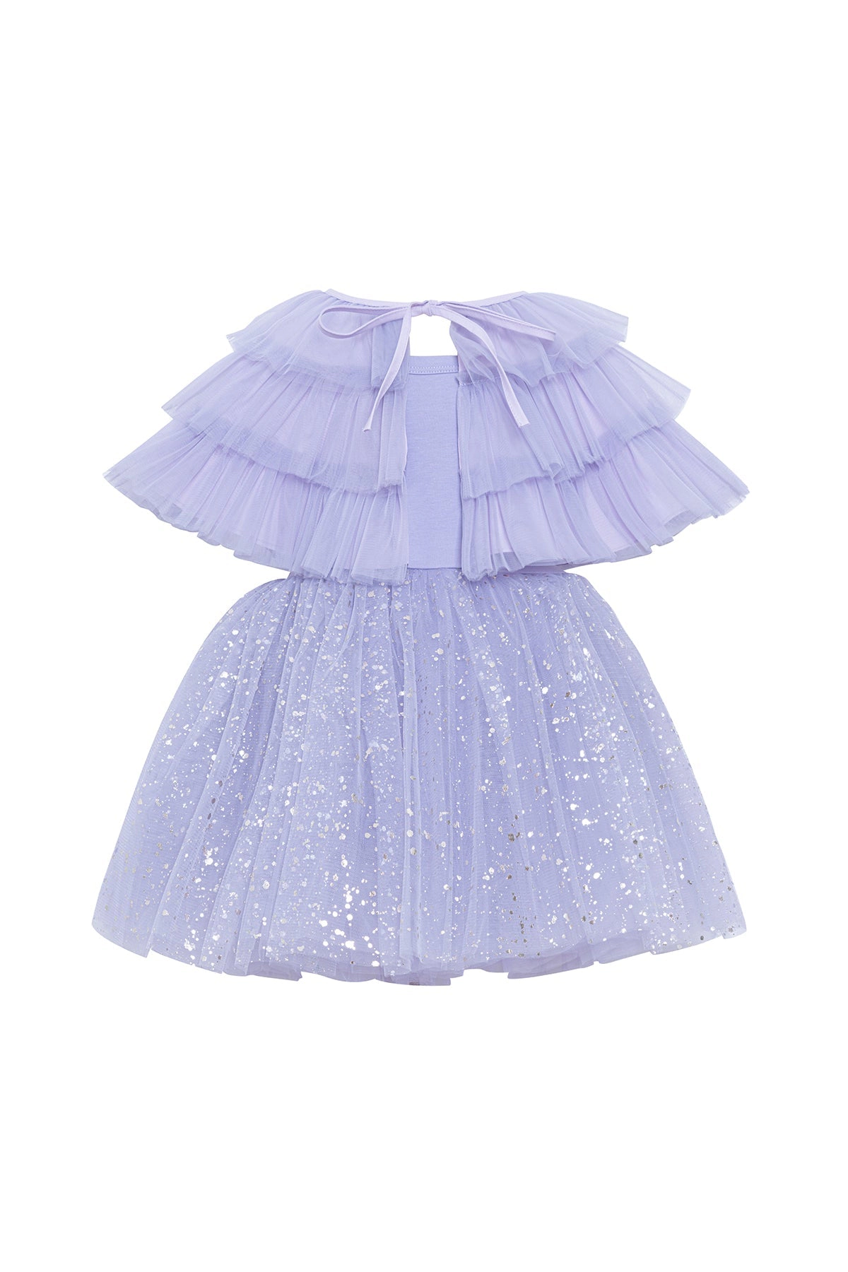 Mini Celebrities Girls Sparkle Purple Dress Set