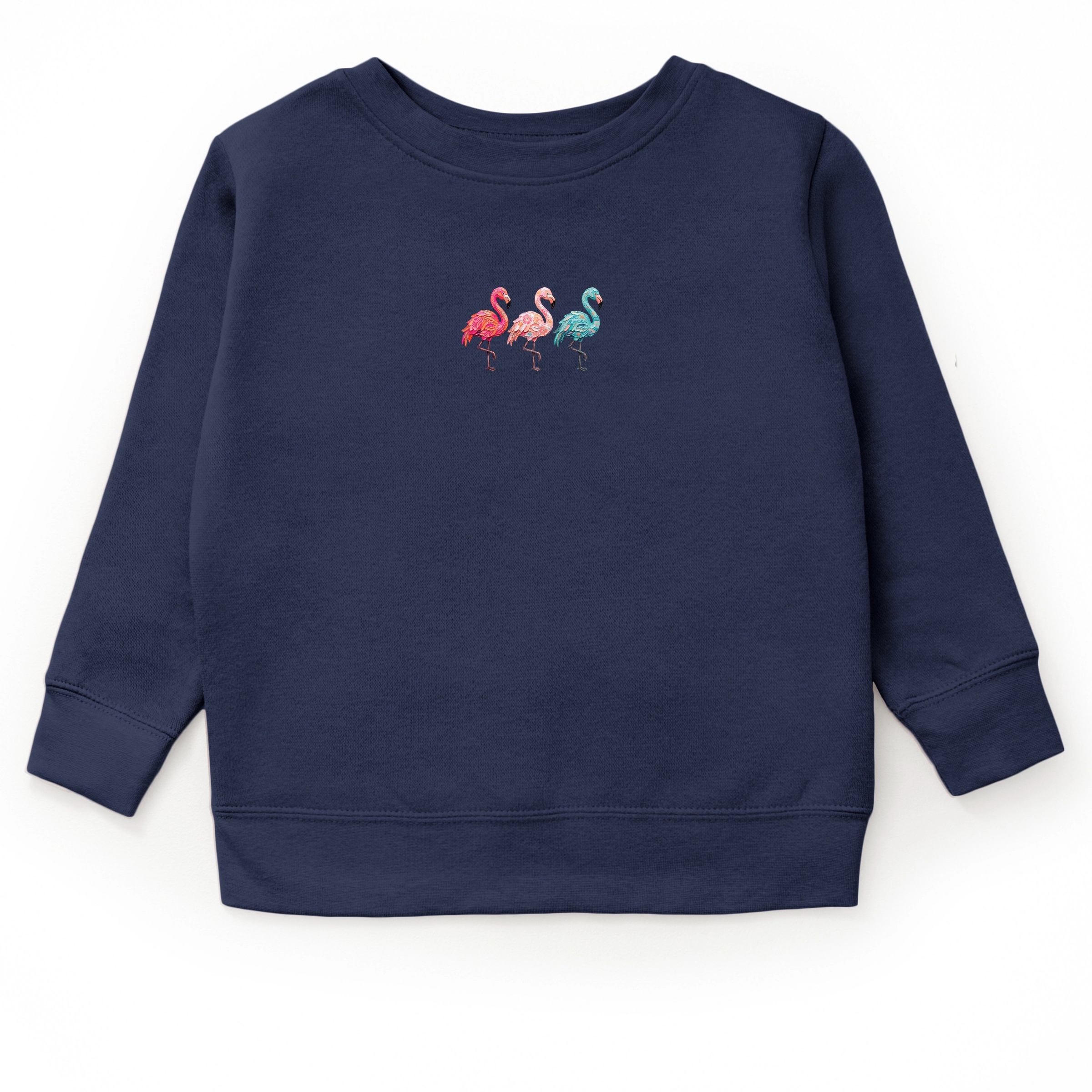 The Juniper Shop - Three Flamingos Youth Graphic Sweatshirt