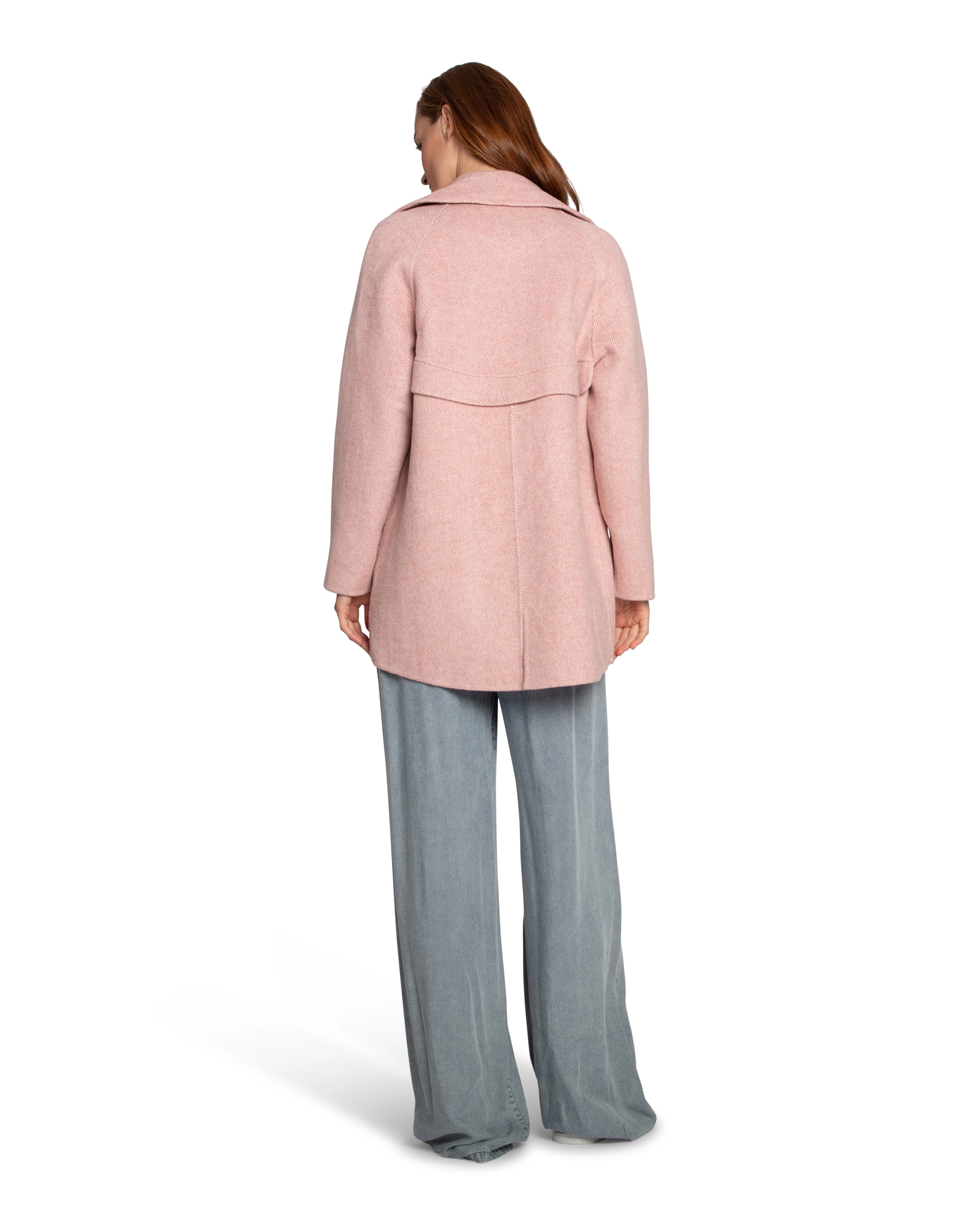 Belle & Bloom Womens Wanna Be Loved Wool Blend Peacoat