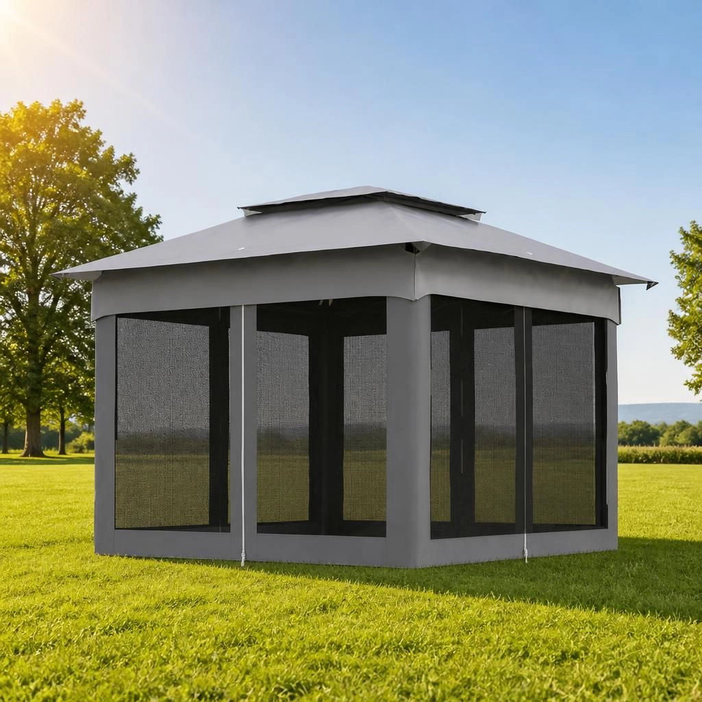 WOW PIONEER Square Outdoor Shade Gazebo