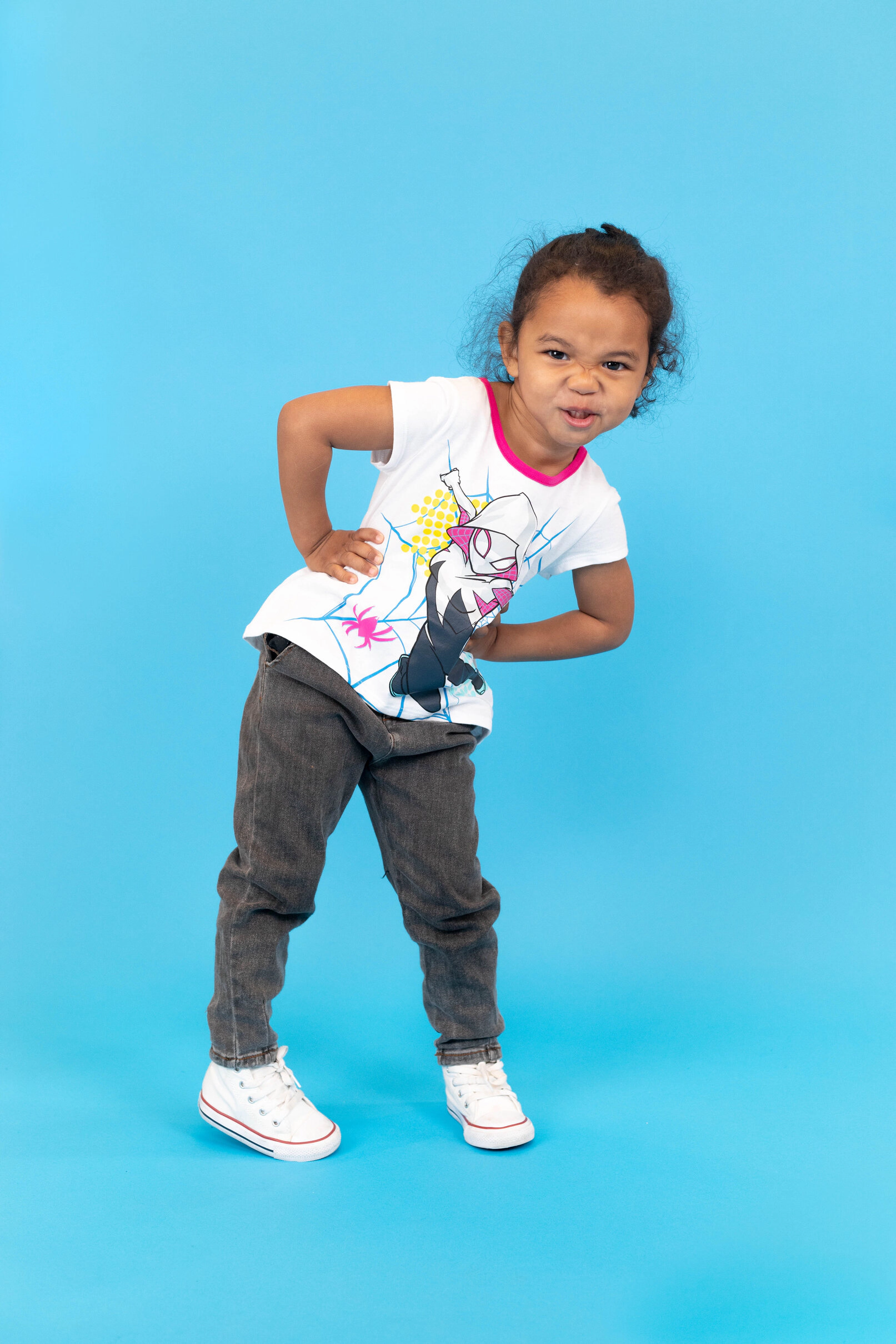 Marvel Spider-Man Girls' 2-Pack Tees