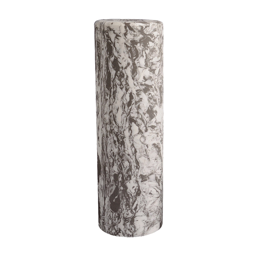 Hugger Mugger Yoga Foam Roller - High-Density EVA, Storm Marbled