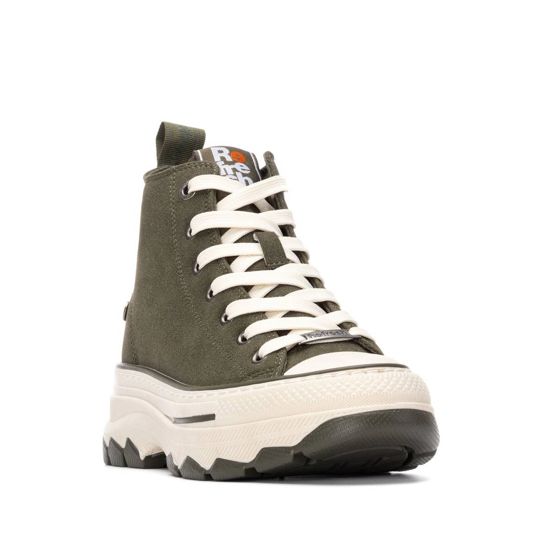 Women's Suede High Top Sneakers Refresh Collection By XTI