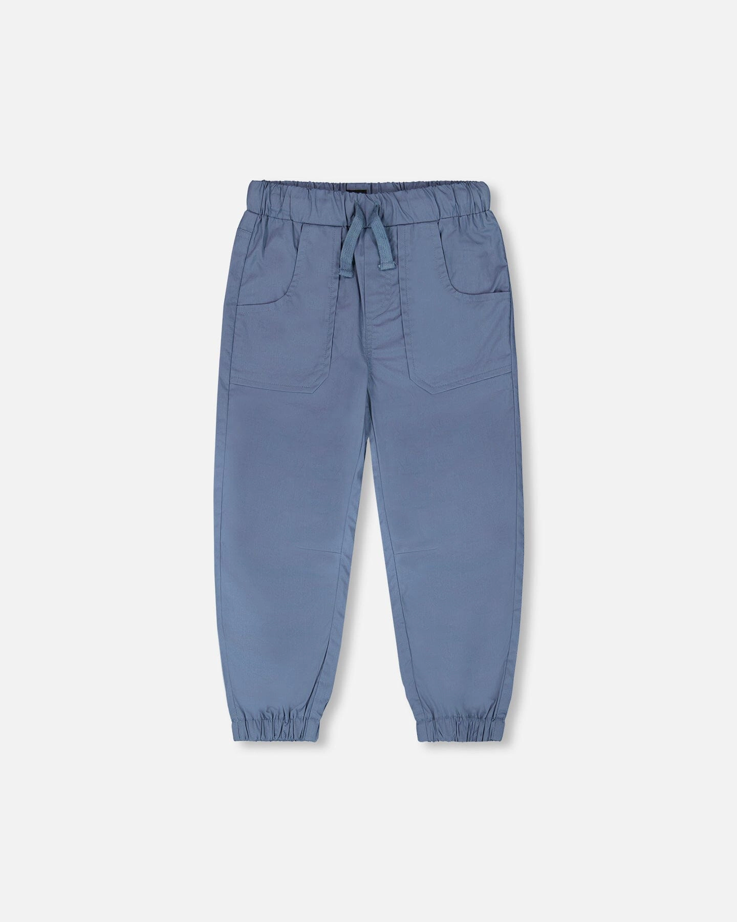 Deux par Deux Boys Parachute Patch Pocket Elastic Cuff Jogger