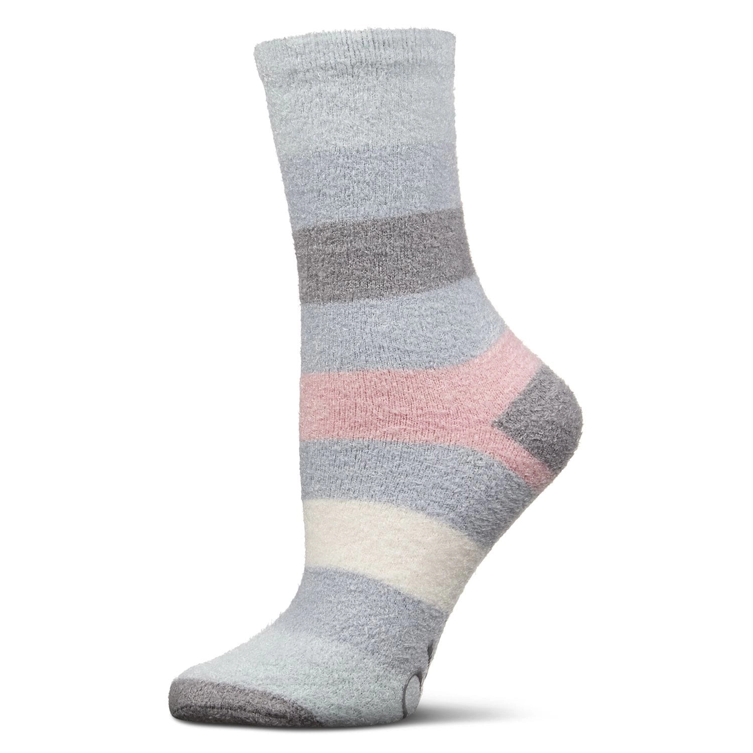 MeMoi Women's Happy Aloe Infused Crew Socks