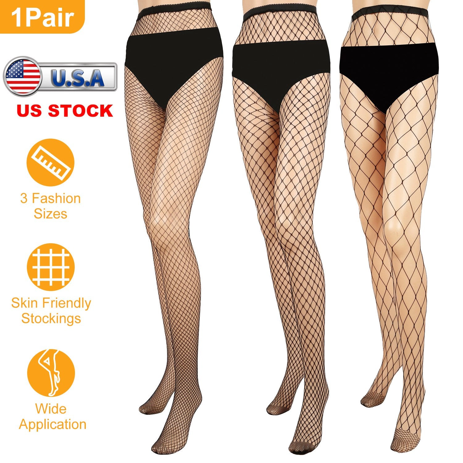 GBruno Stretchy Fishnet Tights