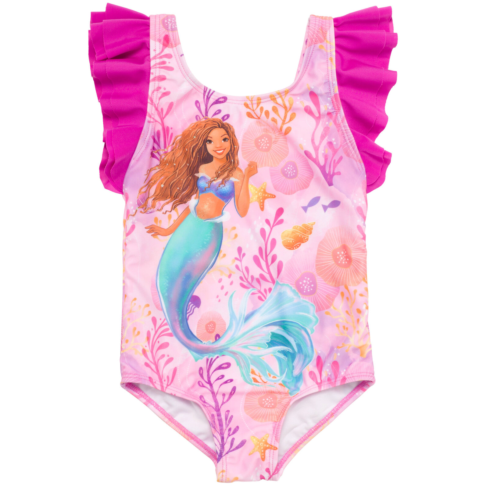 Disney Princess Girls' One Piece Bathing Suit