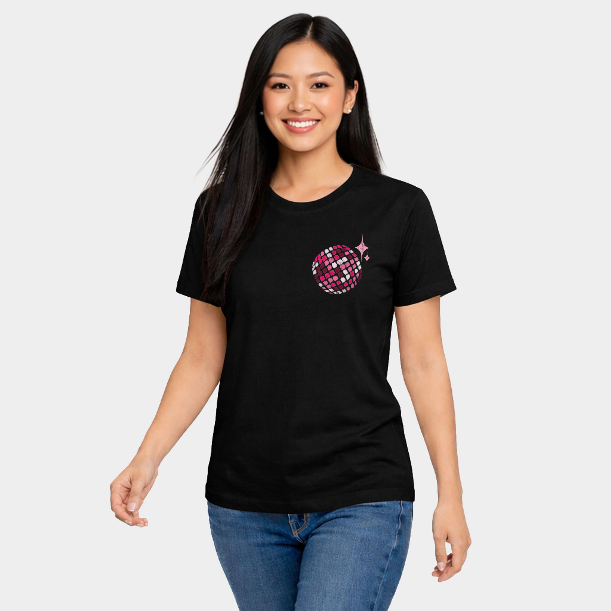 Simply Sage Market - Women's Short Sleeve Graphic T-Shirt Not My First Disco