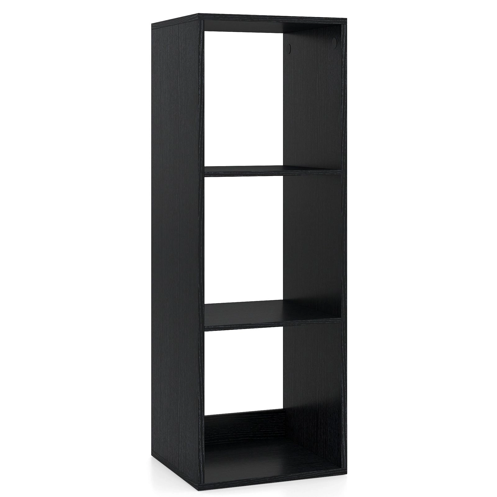 SlickBlue Freestanding Vertical Bookshelf with Open Back Display Design