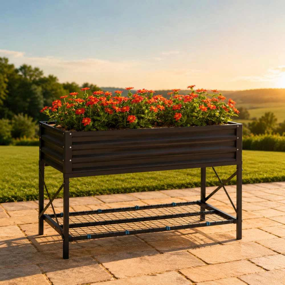 WOW PIONEER Tall Round Garden Planter Pot