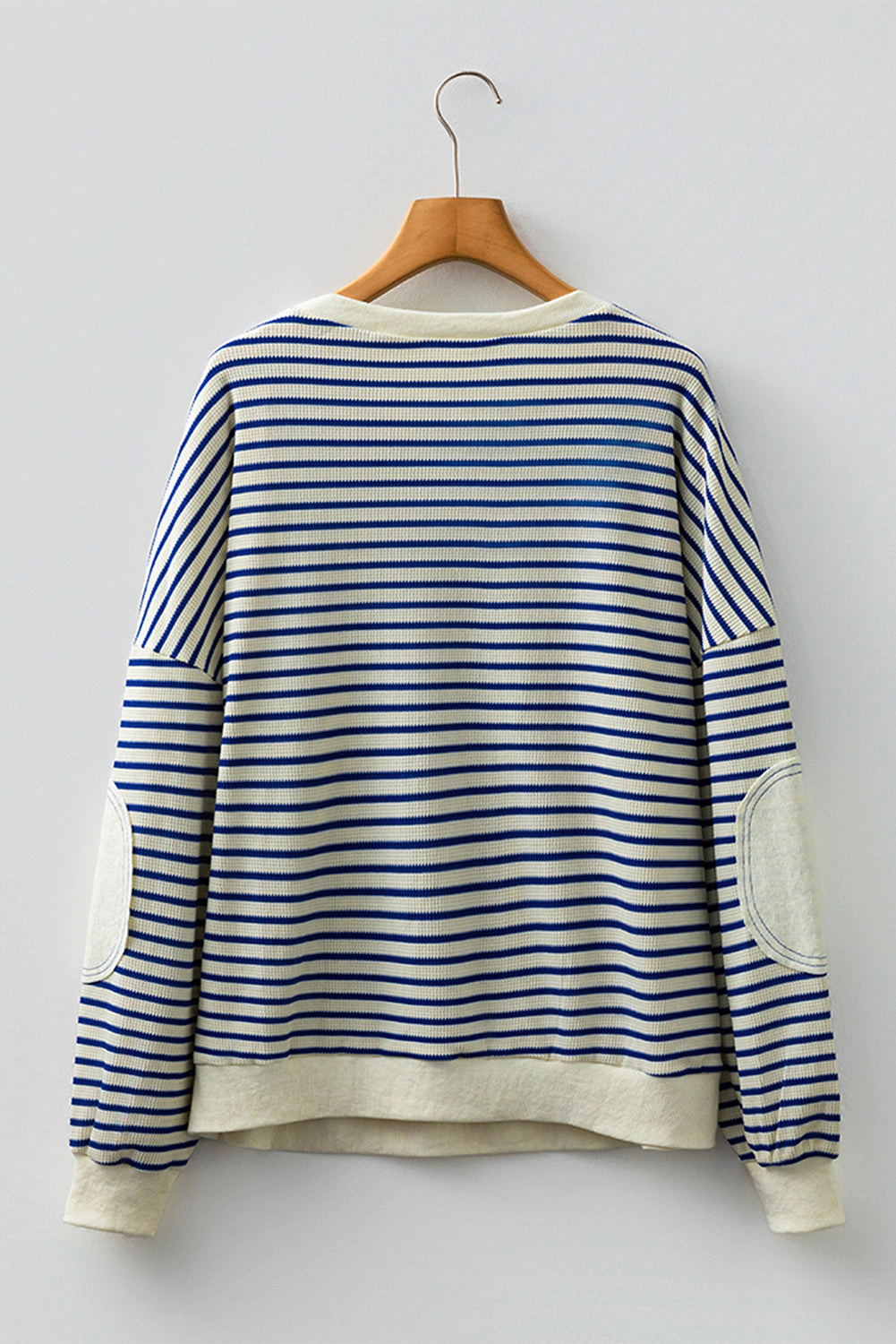 Threaded Pear Women's Emily Patched Drop Shoulder Sweatshirt