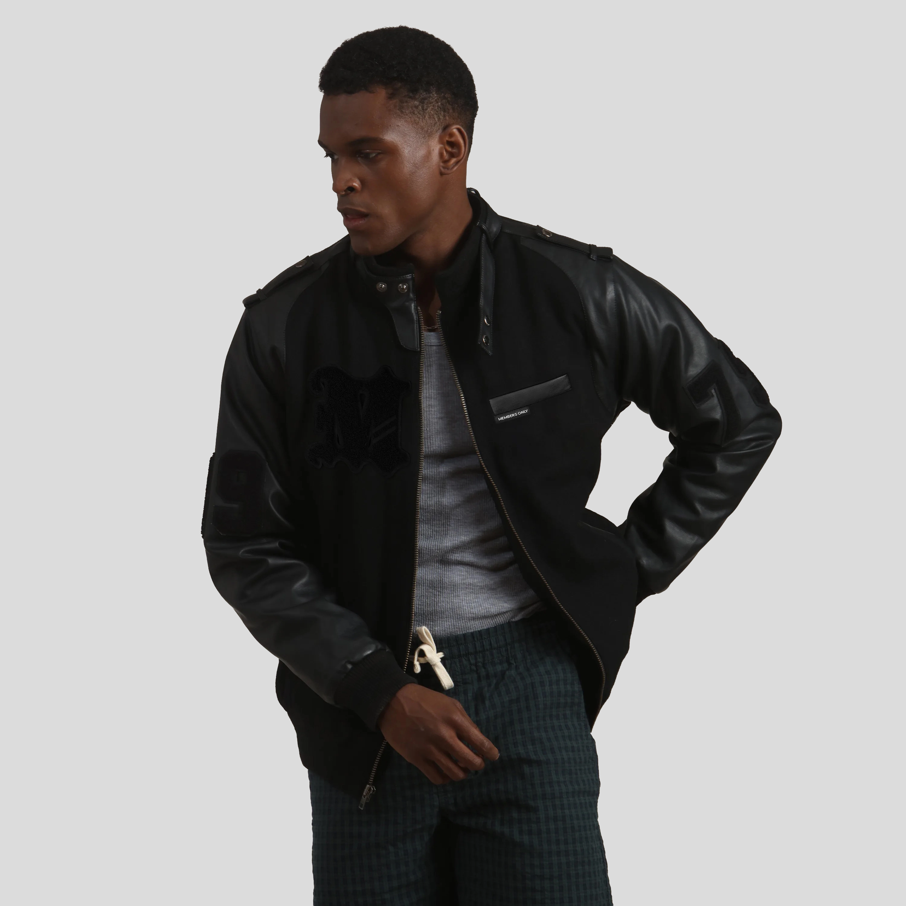 Members Only Men's Varsity Jacket
