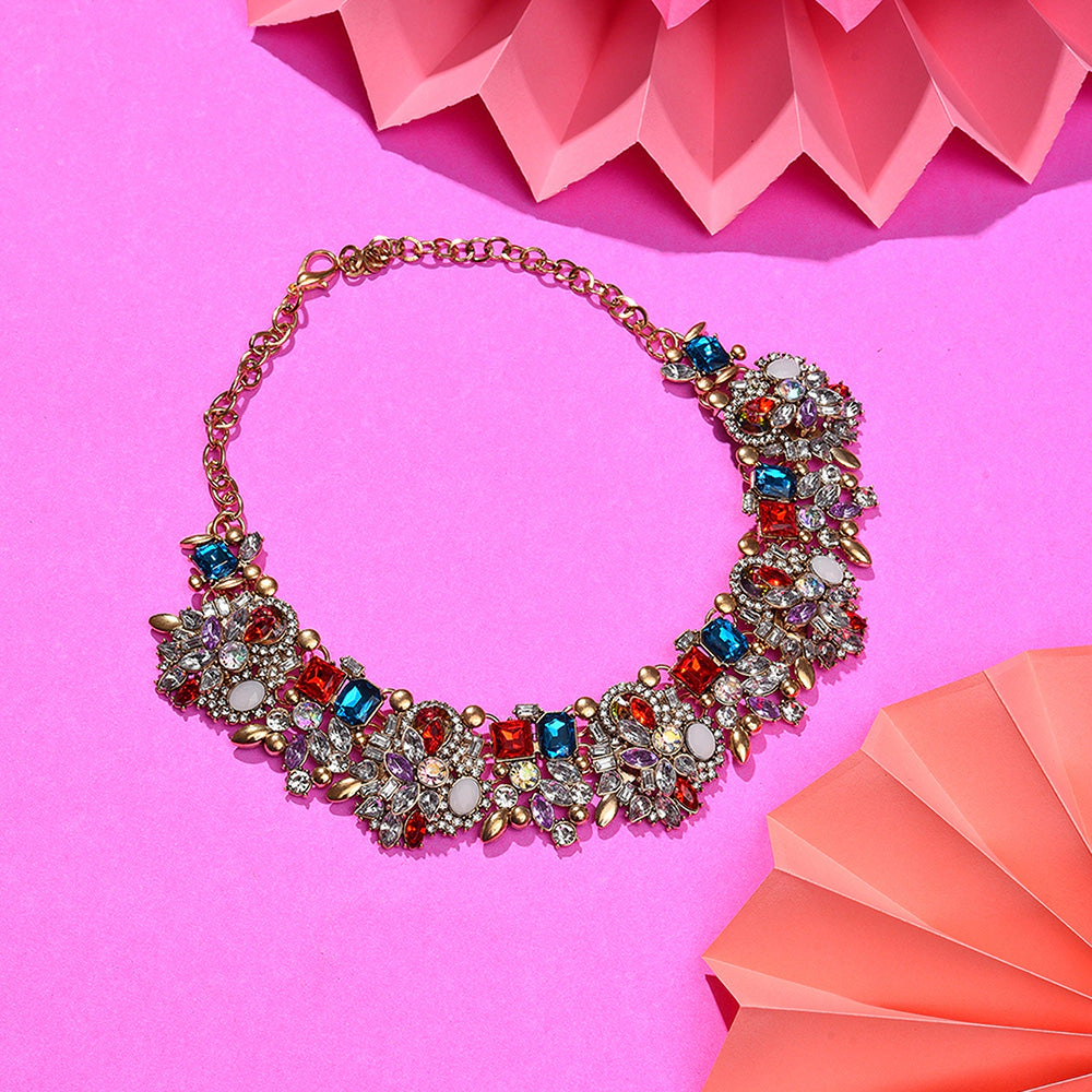 SOHI Women's Multicolour Necklace
