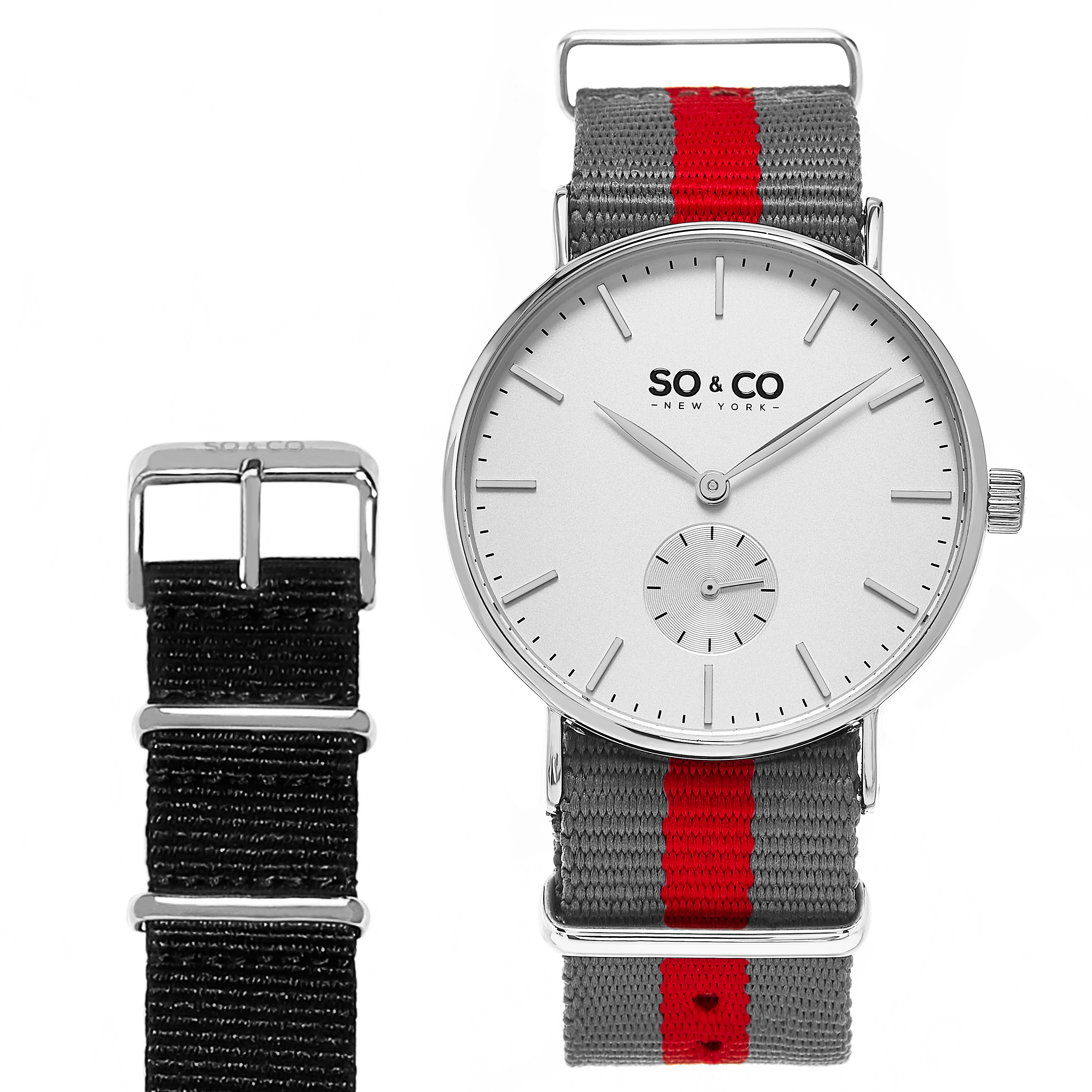 SO&CO 5265 40mm Classic Quartz Watch