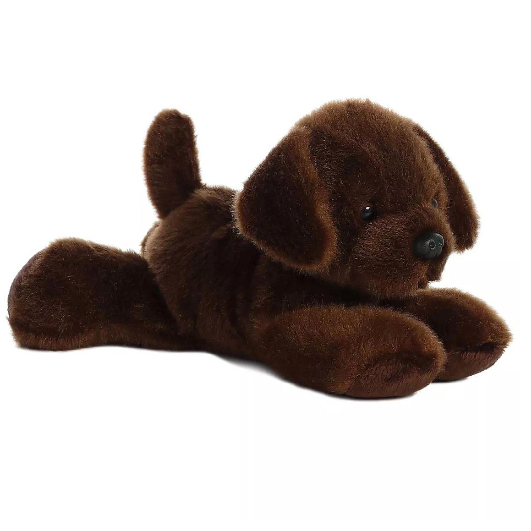 Aurora Mini Flopsie Lil Lucky Chocolate Labrador 8-Inch Stuffed Animal Plush