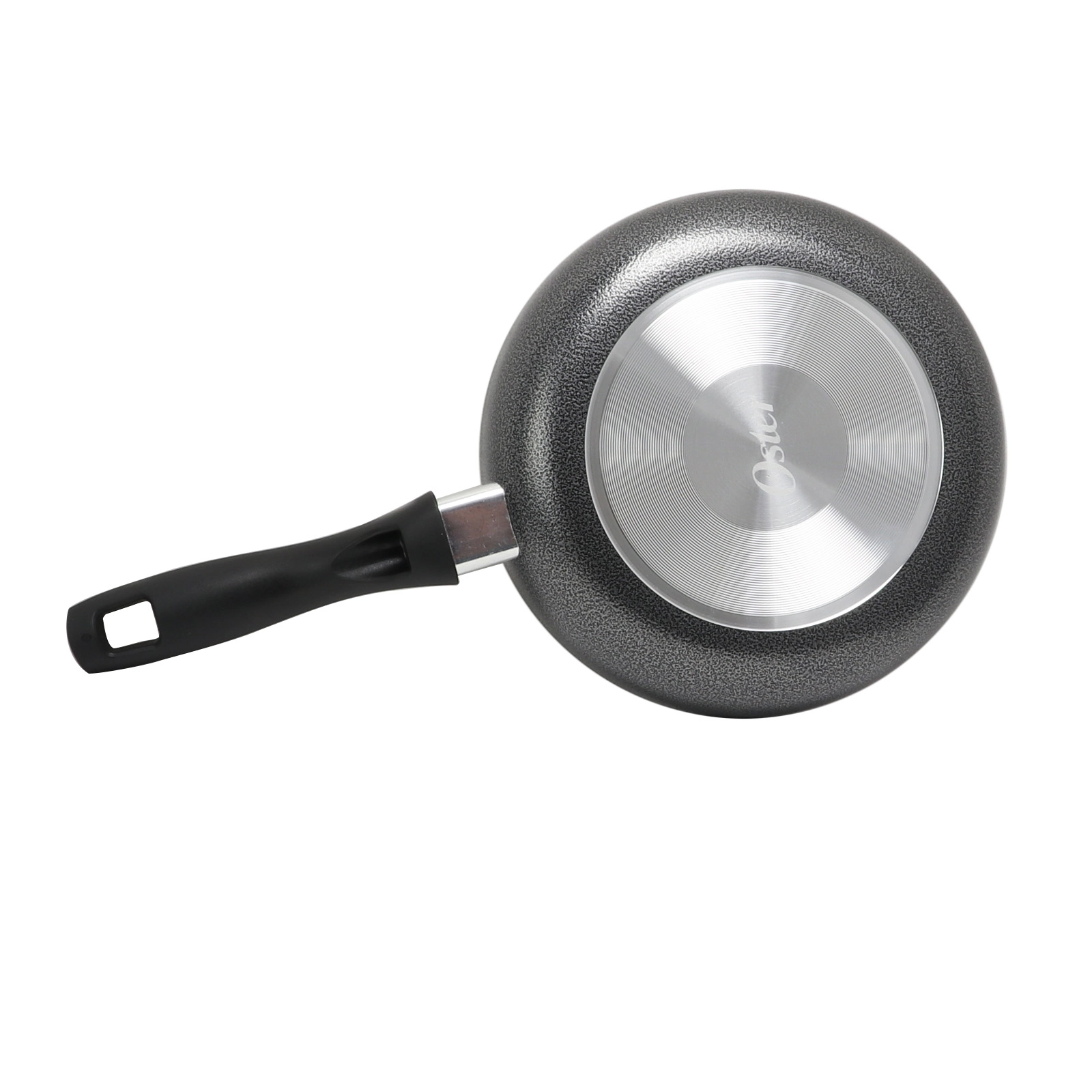 Oster Clairborne 8 Inch Aluminum Frying Pan in Charcoal Grey