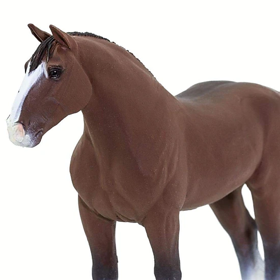 Safari Ltd. - Clydesdale Horse Kids Toy Figure