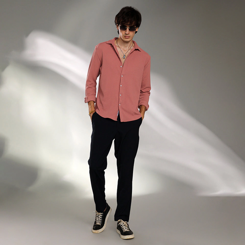 Stripe-Creased Shirt