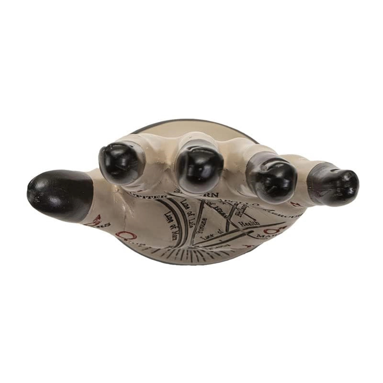 Pacific Giftware Palmistry Hand with Eye Figurine 8.9 inch Height Resin Halloween Home Decor