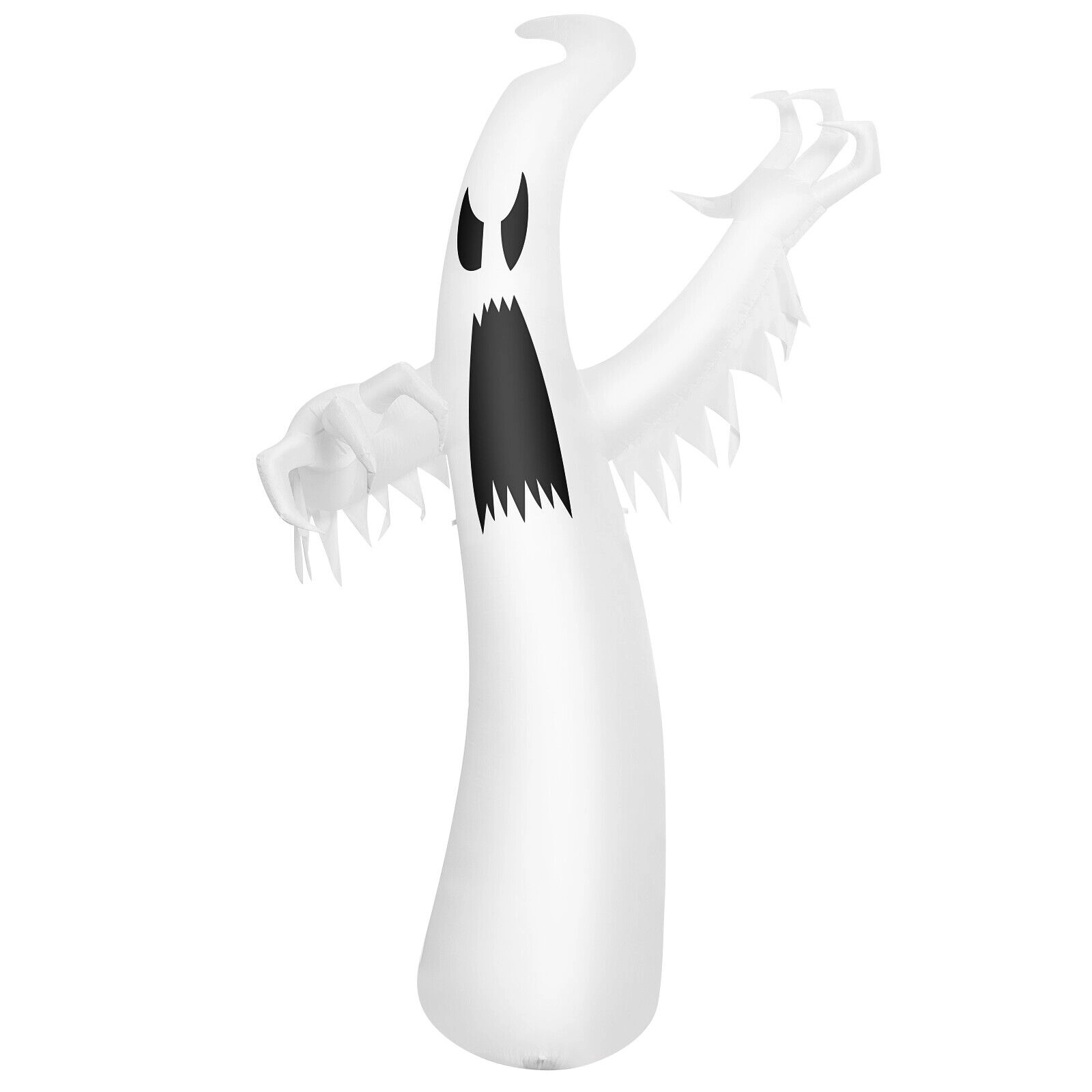 LJG 12 Feet Halloween Inflatable Ghost with LED Lights
