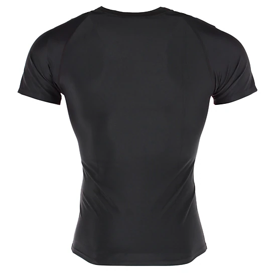 CTM Men's Seamless Slimming Compression T-Shirt