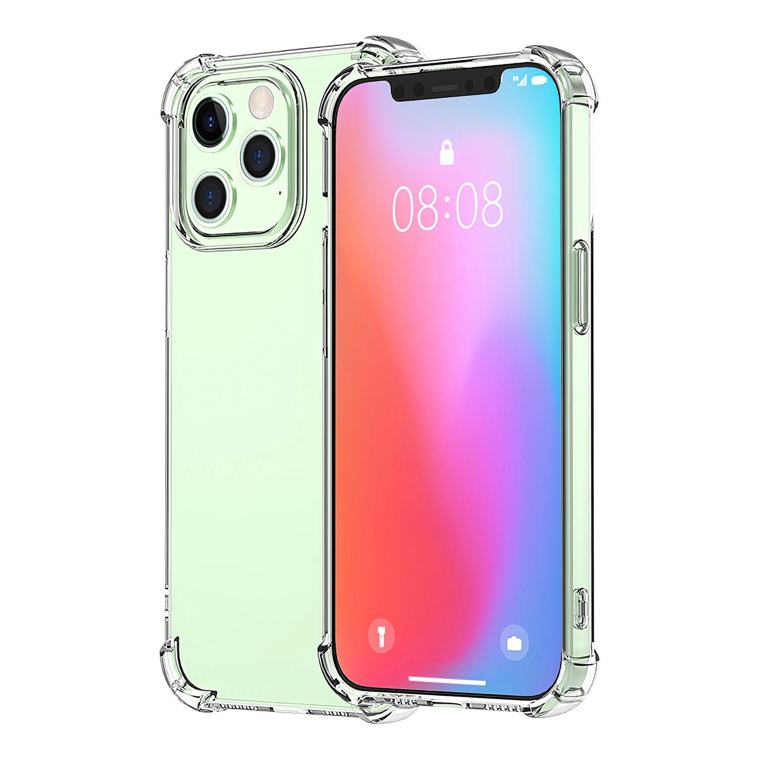 GBruno Clear Shockproof Phone Case For IPhone