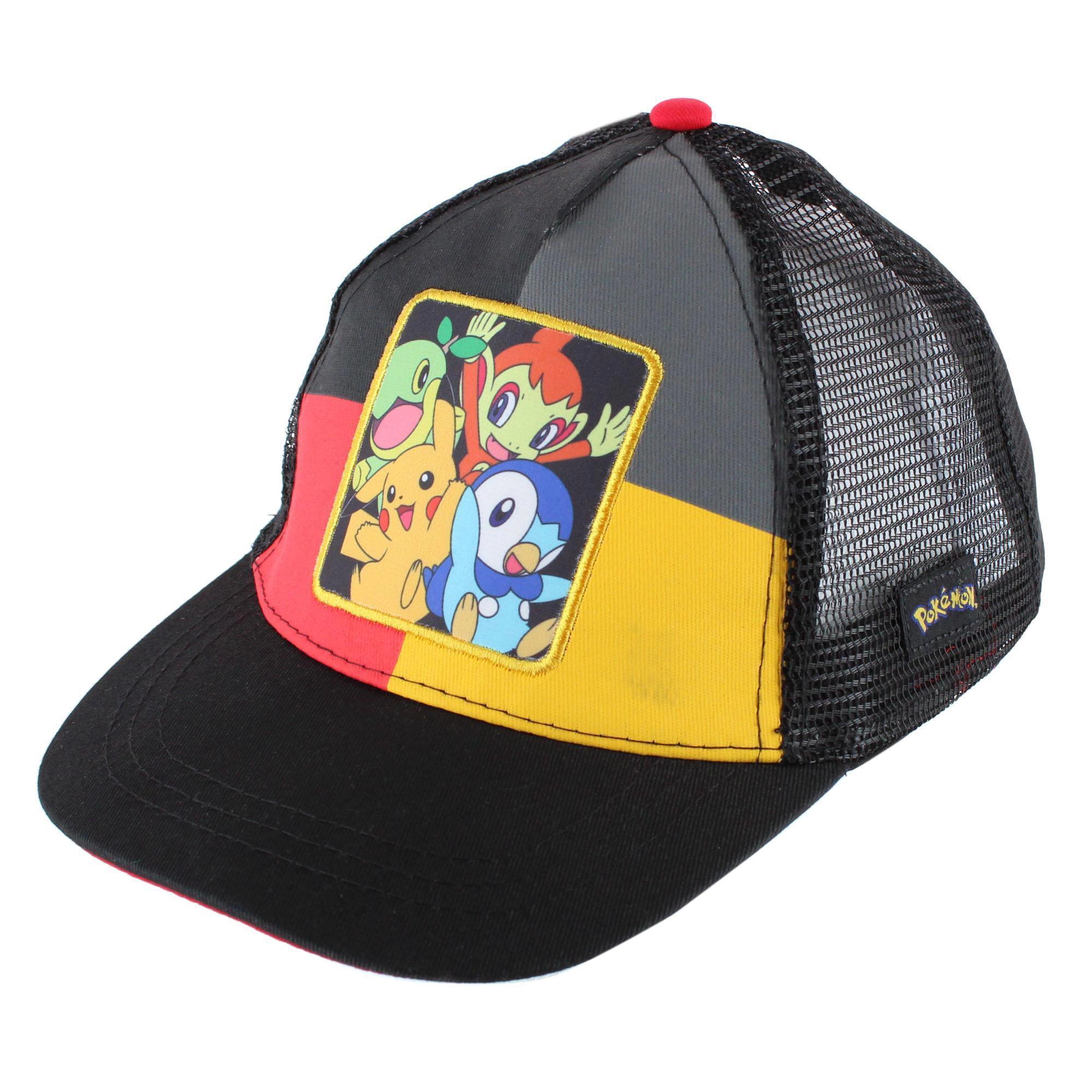 Textiel Trade Boy's Pokemon Snap Back Mesh Cap