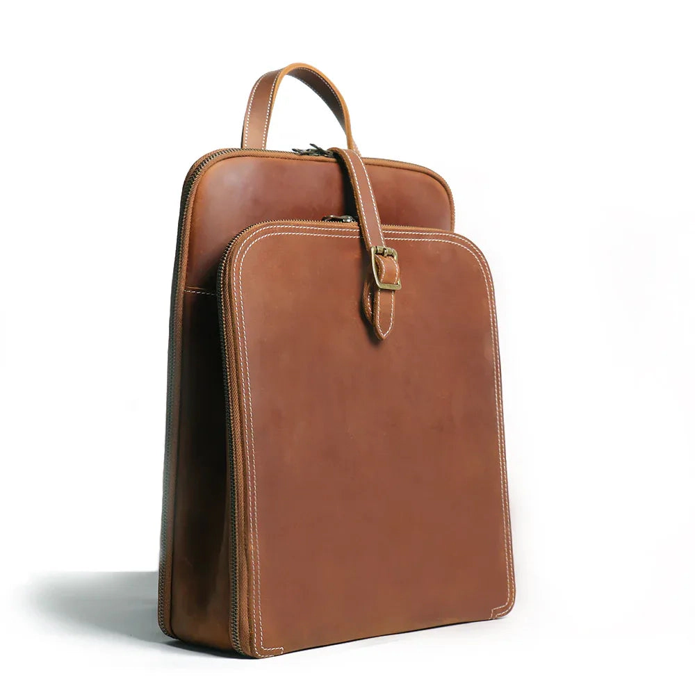 Steel Horse Leather Unisex Sachi Leather Backpack | Small Women's Leather Backpack