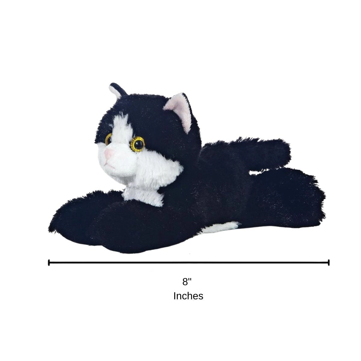 Aurora Mini Flopsie Maynard Kitten 8-Inch Stuffed Animal Plush