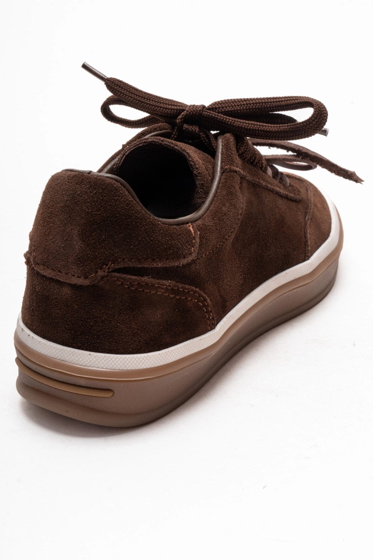 Forever & Always Womens Melle Leather Sneaker