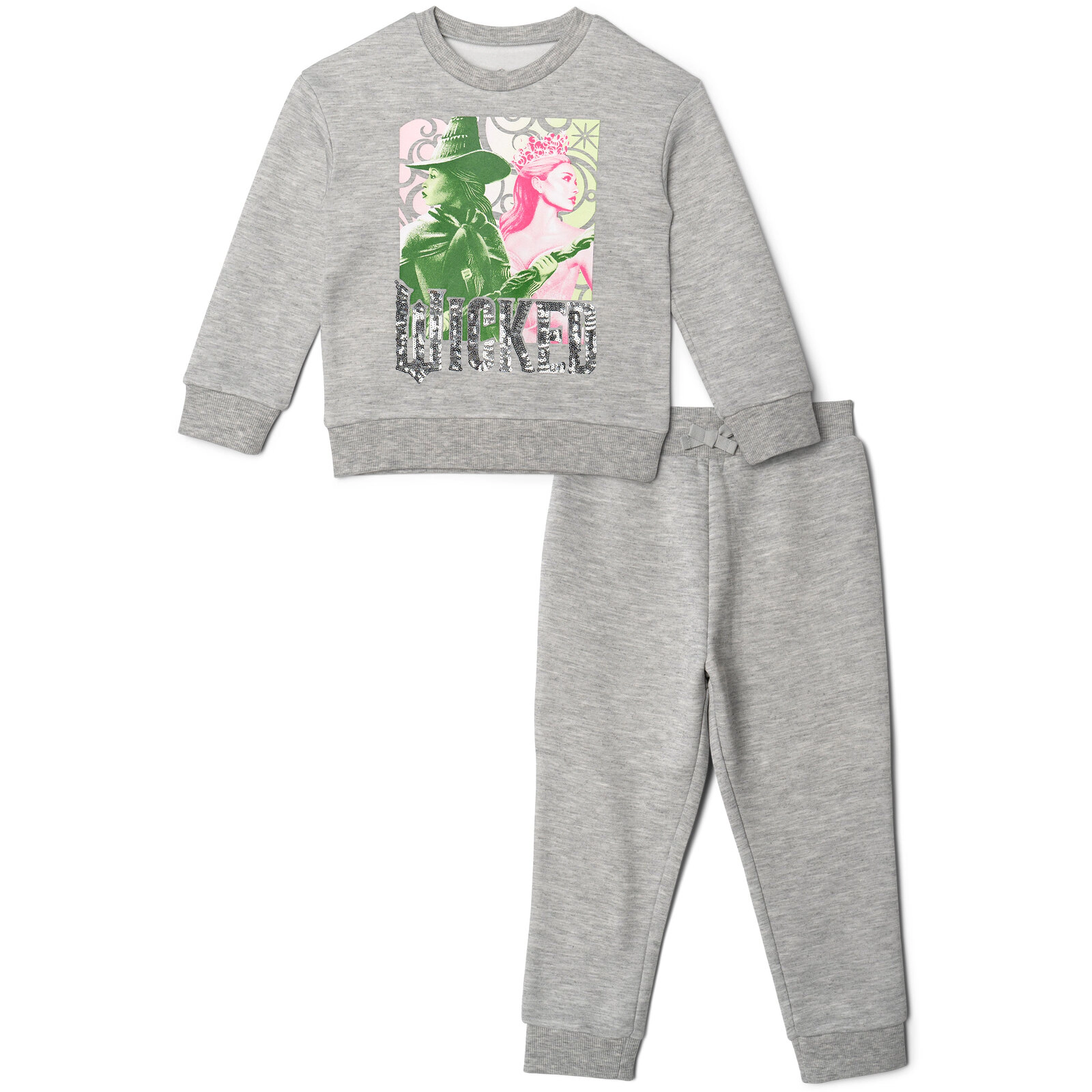 Wicked Girls' Loungewear 2-Piece Sweatshirt and Pants Set