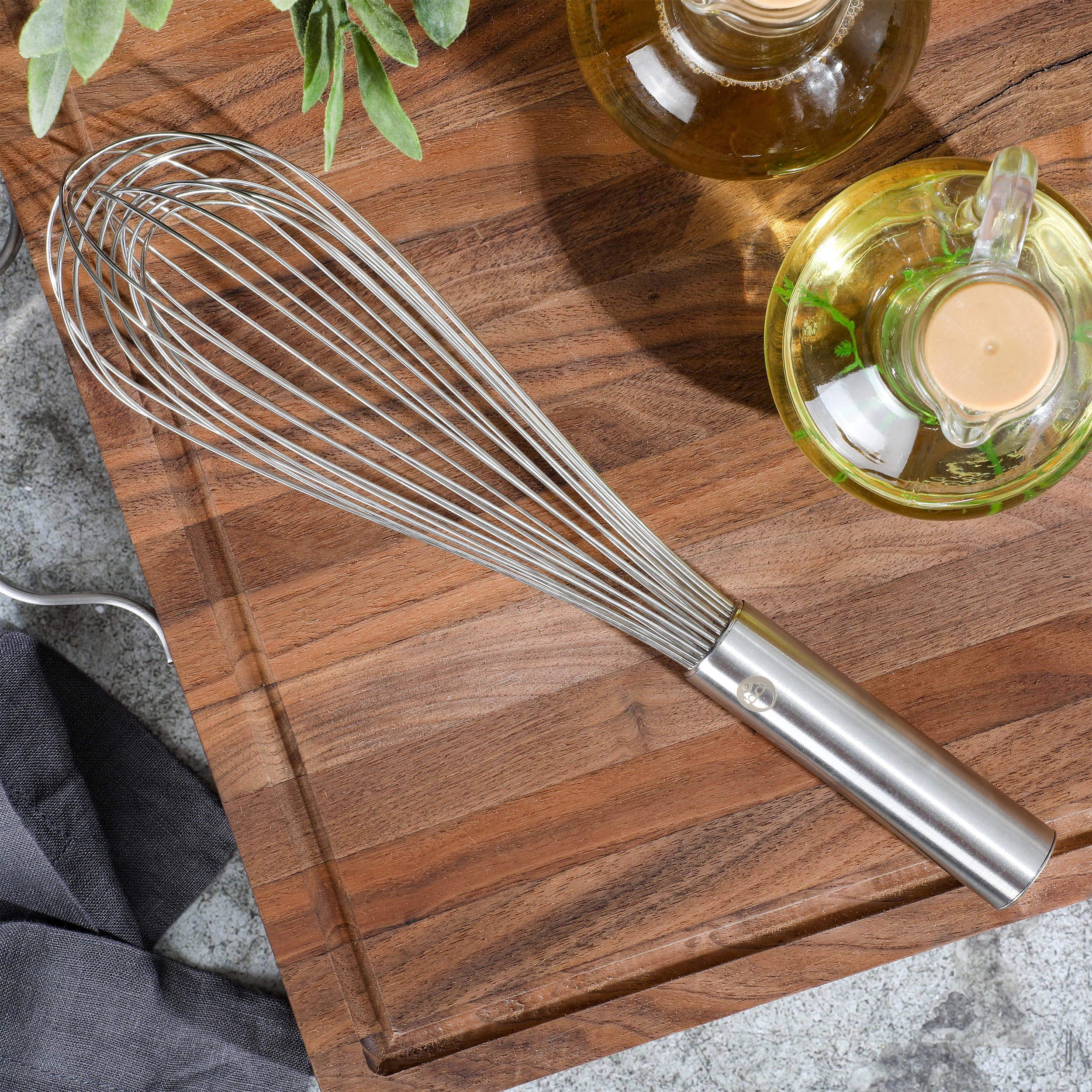 Babish 12 Inch Stainless Steel Balloon Whisk in Silver