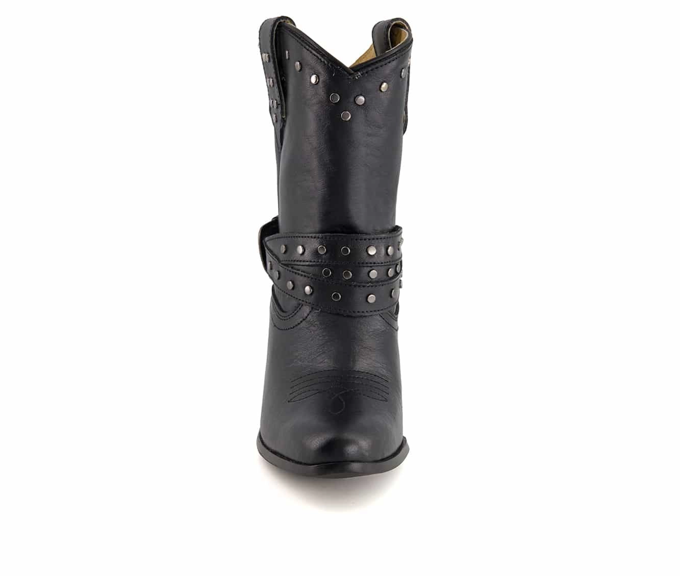 Forastero Womens Leather Western Booties