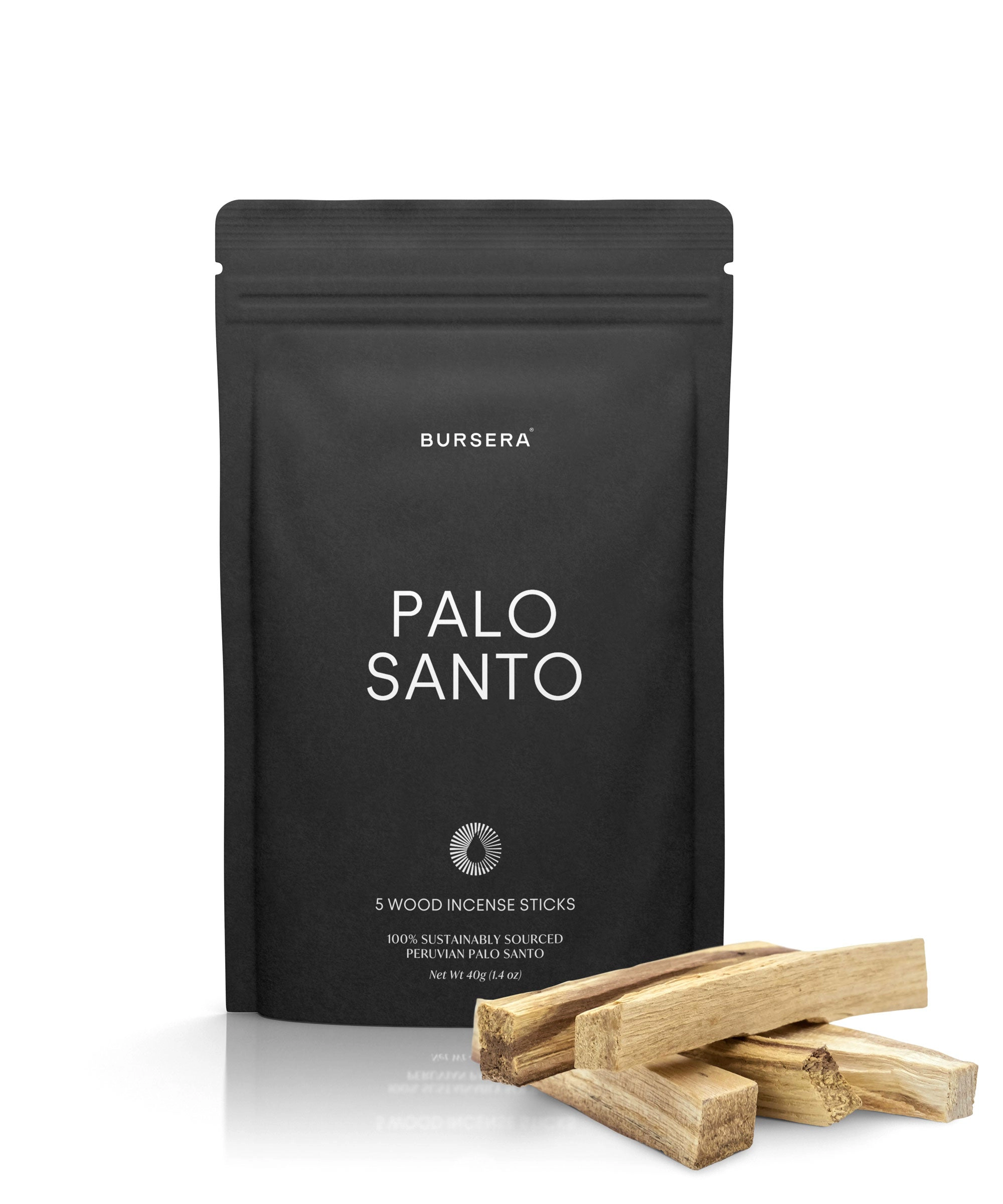 Bursera Peruvian Palo Santo Incense Sticks, 5 Count